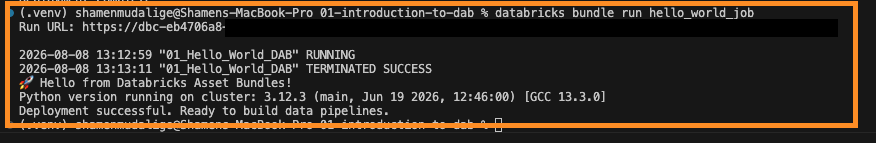 Run Success