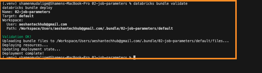 Validation Deploy Success