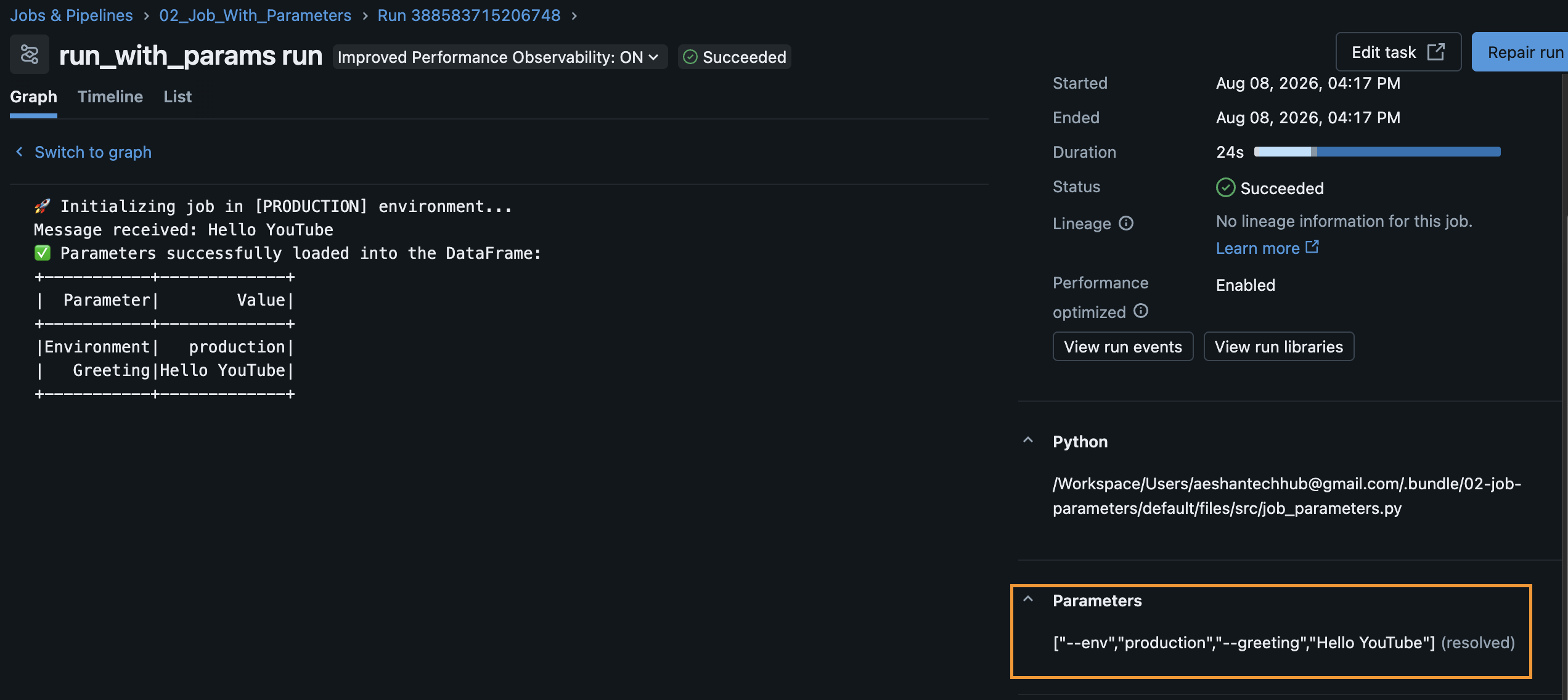 Workflow UI View