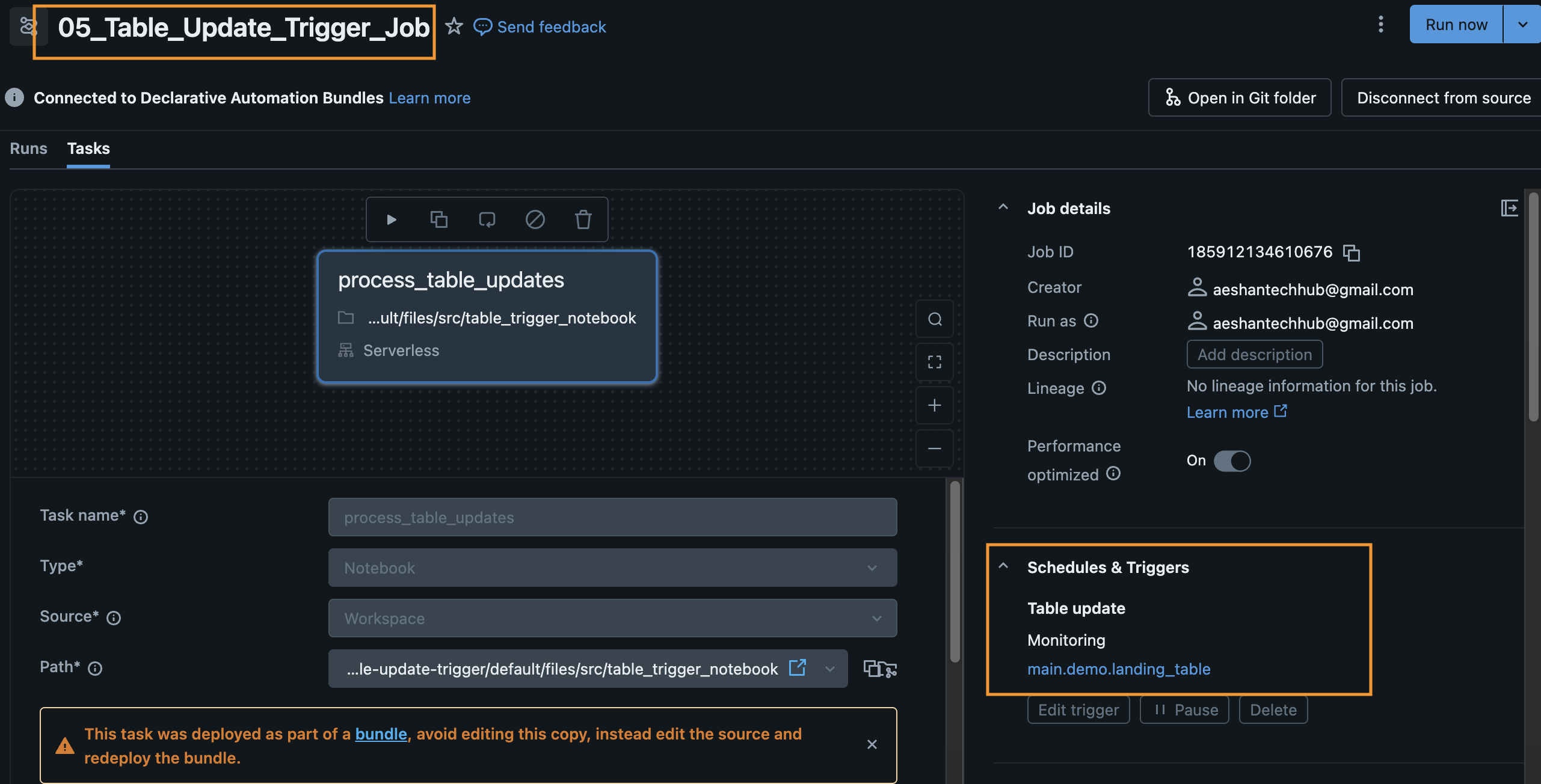 Workspace UI
