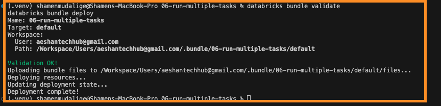 Validation Deployment Success